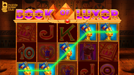 Check out The Book of Luxor  - new slot machine at Mobile Poker Club app!