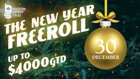 The New Year Freeroll with up to $4,000 GTD!