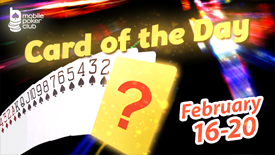 Card of the Day in the Mobile Poker Club!