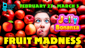 Fruit Madness in the Mobile Poker Club!