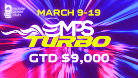 Весенняя мини-серия турниров MPS Турбо $9,000 GTD в Мобильном Покер Клубе!