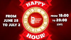 Join the Happy Hour at Mobile Poker Club and Win Exciting Prizes!
