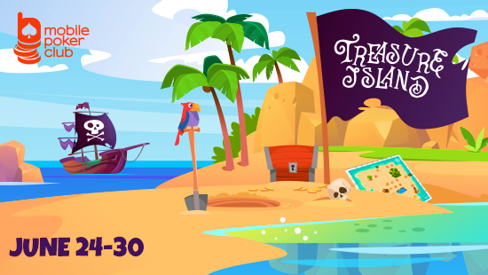Visit Treasure Island at Mobile Poker Club!