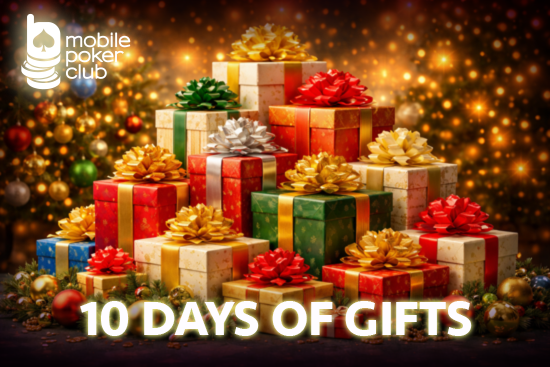 10 Days of Gifts at Mobile Poker Club 